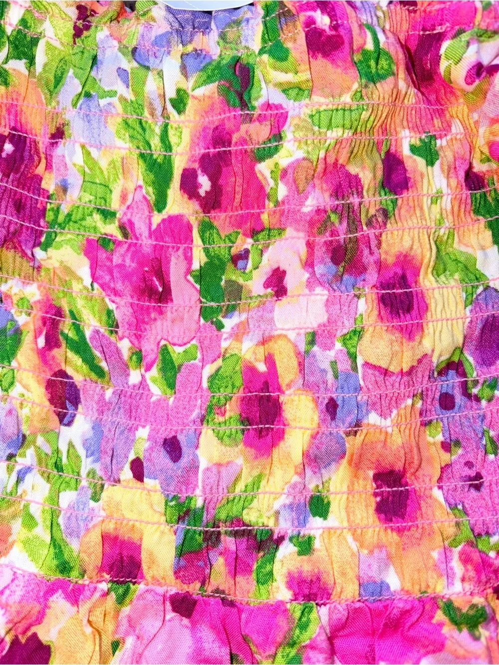 NWT The Children's Place Pink and Purple Floral Dress Flowers 5/6 New - Picture 6 of 8
